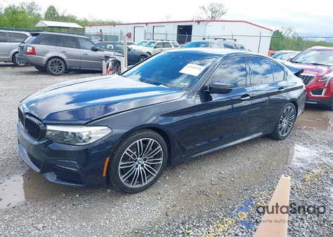 2018 BMW 540I xDrive from USA, damaged, VIN WBAJE7C55JWC56347